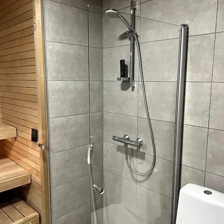 New 42 Square Feet Two Bedrooms With Sauna For Six Apartment *